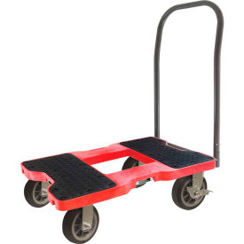 Snap-Loc Cargo Control Systems SL1500P6R Snap-Loc™  All-Terrain Push Cart Dolly  SL1500P6R - 6" Casters - 1500 Lb. Cap. - Red image.