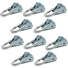 Snap-Loc® E-Track Tie Down Snap Hook Carabiner For Hook-Straps Rope & Cable Pack of 10 