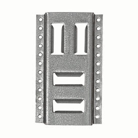 Snap-Loc Cargo Control Systems SLAET08G Snap-Loc® Fast-Track E-Track Horizontal Vertical Anchor Track, 8" Galvanized Steel image.