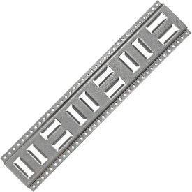 Snap-Loc Cargo Control Systems SLAET24G Snap-Loc® Fast-Track E-Track Horizontal Vertical Anchor Track, 24" Galvanized Steel image.