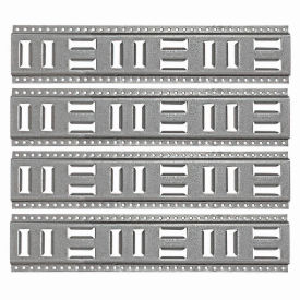 Snap-Loc Cargo Control Systems SLAET24G4 Snap-Loc® Fast-Track E-Track Horizontal Vertical Anchor Track, 24" Galvanized Steel, Pack of 4 image.
