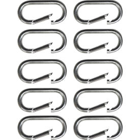 Snap-Loc Cargo Control Systems SLASHCI10 Snap-Loc® E-Track Snap Hook Carabiner, Pack of 10 image.