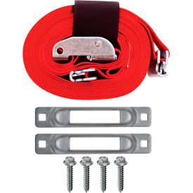 Snap-Loc Cargo Control Systems SLCDSAKWC Snap-Loc® E-Track Tie Down Single Wood Dolly Strap Anchor Kit w/ 2" x 192" Cam image.