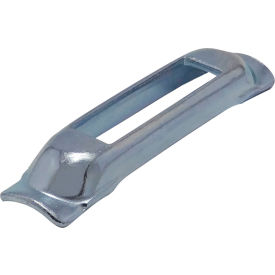 Snap-Loc Cargo Control Systems SLSWCZ Snap-Loc® E-Track Weld-On Contoured Single Strap Anchor, Zinc image.