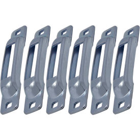 Snap-Loc Cargo Control Systems SLSZ6 Snap-Loc® E-Track Single Strap Anchor, Zinc, Pack of 6 image.