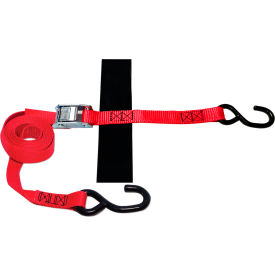 Snap-Loc Cargo Control Systems SLTHS108CR Snap-Loc® S-Hook Loop Cam Tie-Down Strap, 1500 lb. Capacity, 1" x 8 image.