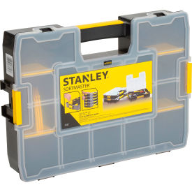 Stanley STST14027 SortMaster 17-3/8""x13""x3-1/2"" 17-Compartment Stackable Small Parts Organizer