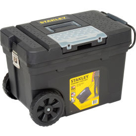 Stanley Tools 033026R Stanley 033026R  Pro-Mobile 17 Gallon Contractor Tool Chest With Removable Organizer image.