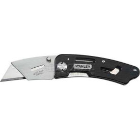 Stanley Tools 10-855 Stanley 10-855 Fixed Blade Folding Utility Knife W/ Quick Change image.