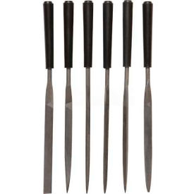 Stanley Tools 22-316 Stanley® 22-316, 6 Piece 4" Hobby File Set image.
