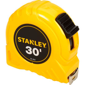 Stanley Tools 30-464 Stanley 30-464 1" x 30 High-Vis High Impact ABS Case Tape Rule  image.