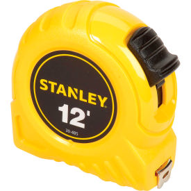 Stanley 30-485 1/2"" x 12 High-Vis High Impact ABS Case Tape Rule