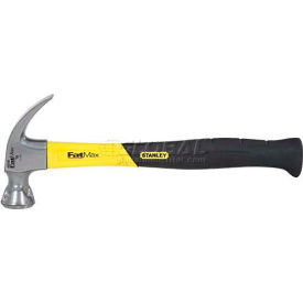 Stanley Tools 51-505 Stanley 51-505 FatMax® Jacketed Graphite Hammer Curve Claw, 16 oz image.