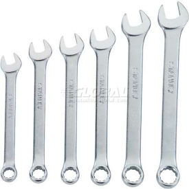 Stanley 85-927 6 Piece Full Polish Combination Wrench Set 12 Point