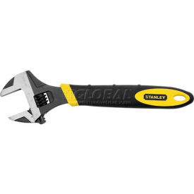 Stanley Tools 90-950 Stanley 90-950 Bi-Material Adjustable Wrench, 12" Long image.