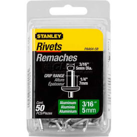 Aluminum Rivets 3/16" x 1/4", 50 Pack view 2