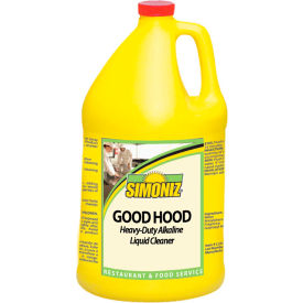 Simoniz Usa G1371004 Simoniz Good Hood Heavy Duty Alkaline Cleaner, Gallon Bottle, 4 Bottles - G1371004 image.