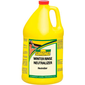 Simoniz Usa W4115004 Simoniz® Ice Melt Neutralizer, Gallon Bottle, 4 Bottles - W4115004 image.