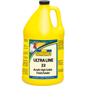 Simoniz Usa UL0700004 Simoniz® Ultra Line 33 Floor Finish & Sealer, Gallon Bottle, 4 Bottles - UL0700004 image.