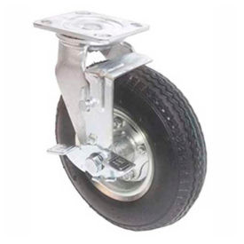 Spanco 32-0070BPNE Spanco Aluminum Gantry Crane, Pneumatic Tire, Single Tire, With Brake, 2000 Lb. Capacity image.
