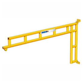 Spanco 501-1000-10 1000 lb., 10 span, Spanco 501 Series, Steel, Wall Mounted Jib Crane, Cantilever Design with Trolley image.