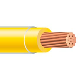 Southwire Company 11592301 Southwire 11592301 Thhn 12 Gauge Building Wire, Solid Type, Yellow, 500 Ft image.