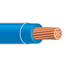 Southwire Company 20491712 Southwire 20491712 THHN 8 Gauge Building Wire, Stranded Type, Blue, 500 ft image.