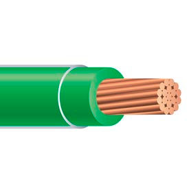 Southwire Company 20492512 Southwire 20492512 THHN 8 Gauge Building Wire, Stranded Type, Green, 500 ft image.