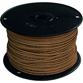 Southwire Company 27028001 Southwire 27028001 TFFN 18 Gauge Building Wire, Stranded Type, Brown, 500 Ft image.