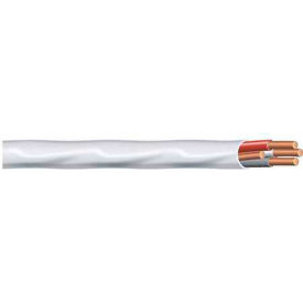 Southwire Company 63946822 Southwire 63946822 Romex SIMpull ® Cable With Ground, White, 14/3 Awg, 50 Ft image.