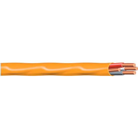 Southwire Company 63948426 Southwire 63948426 Romex SIMpull ® Cable With Ground, Orange, 10/3 Awg, 100 ft image.
