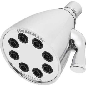 Speakman Co. S-2251 Speakman Anystream® Icon 8-Jet Shower Head, Polished Chrome Finish, 2.5 GPM image.