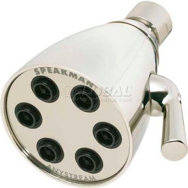 Speakman Co. S-2252-PN Speakman Anystream® Icon 6-Jet Shower Head, Polished Nickel Finish, 2.5 GPM image.