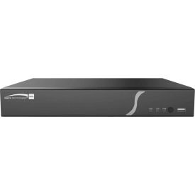 Component Specialties, Inc N16NRE2TB Speco 4K H.265 NVR with Facial Recognition and Smart Analytics, 16 Channel NVR, 2TB image.