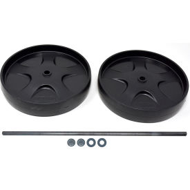 Rubbermaid® 8" Wheel Kit w/Axle & Hardware For Hygen™ Microfiber Cleaning Cart