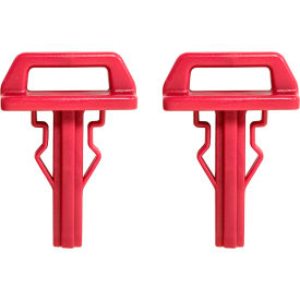 Rubbermaid® Spare Power Unit Key For Brute® 4 Shelf Heavy Duty Ergo Utility Cart