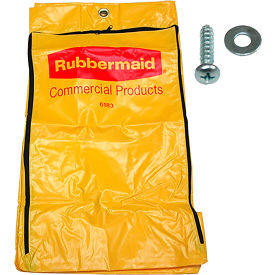 Rubbermaid® Vinyl Bag With Hardware For Janitor Cart