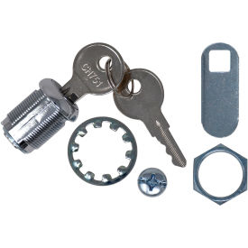 Rubbermaid® Stainless Steel Lock Assembly W/Keys For Janitorial Carts