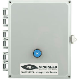 Springer Controls Co. Inc AF2606R1M-3G NEMA 4X Enclosed Motor Starter, 26A, 3PH, Direct Online, Reset Button, 100-250V, 10-13A image.