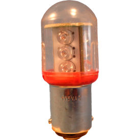 Springer Controls Co. Inc LA-11EB2 Springer Controls / Texelco LA-11EB2 70mm Stack Lamp, 24V LED Bulb - Red image.