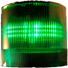 Springer Controls Co. Inc 15-4B Springer Controls / Texelco LA-154B 70mm Stack Light, Steady, 24V AC/DC LED - Green image.