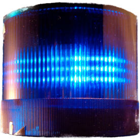 Springer Controls Co. Inc 16-4B Springer Controls / Texelco LA-164B 70mm Stack Light, Steady, 24V AC/DC LED - Blue image.