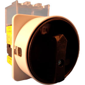 Springer Controls/MERZ ML1-025-AB3, 25A,3-Pole, Disconnect Switch, Black/Grey, Front-Mount, Lockable Springer Controls/MERZ ML1-025-AB3, 25A,3-Pole, Disconnect Switch, Black/Grey, Front-Mount, Lockable