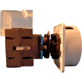 Springer Controls/MERZ ML1-025-CB3, 25A,3-Pole, Disconnect Switch, Black/Grey, Center-Mount,Lockable Springer Controls/MERZ ML1-025-CB3, 25A,3-Pole, Disconnect Switch, Black/Grey, Center-Mount,Lockable