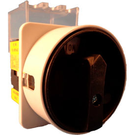 Springer Controls/MERZ ML1-040-AB3, 40A,3-Pole, Disconnect Switch, Black/Grey, Front-Mount, Lockable