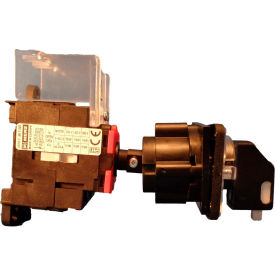 Springer Controls/MERZ ML1-040-DB2,40A,3-Pole,Disconnect Switch,Blk/Grey,Din-Mount,Coupling,Lockout