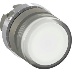 Springer Controls Co. Inc P9M-PLBGD ABB Illuminated Push Button Operator, 22mm, White image.