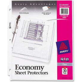 Avery-Dennison 74082 Avery® Sheet Protector, 8-1/2"W x 11"H, Clear, 30/PK image.