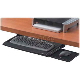 Fellowes Manufacturing 8031207 Fellowes® 8031207 Office Suites™ Deluxe Keyboard Drawer, Black image.