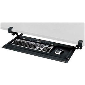 Fellowes Manufacturing 8038302 Fellowes® 8038302 Designer Suites™ DeskReady™ Keyboard Drawer, Black image.